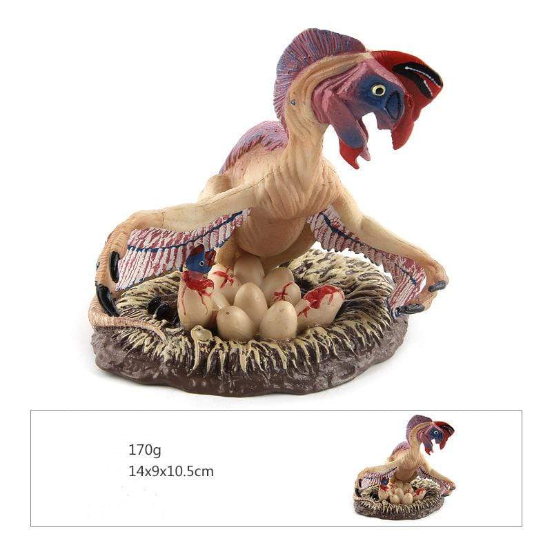 6‘’ Realistic Oviraptor Dinosaur Solid Action Figure Model Toy Decor