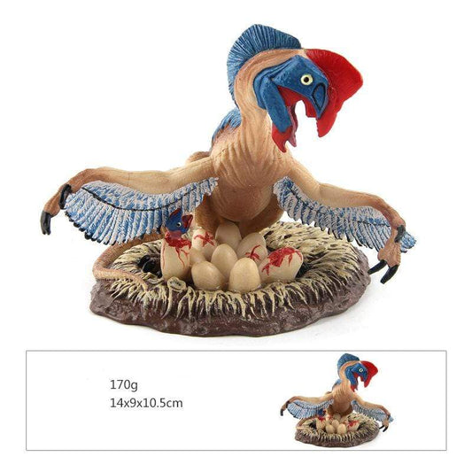 6‘’ Realistic Oviraptor Dinosaur Solid Action Figure Model Toy Decor