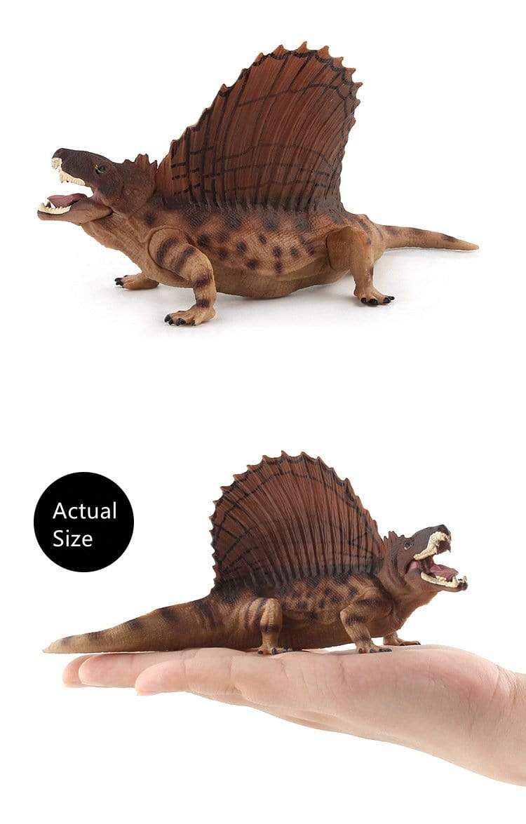 7‘’ Realistic Dimetrodon Dinosaur Solid Action Figure Model Toy Decor