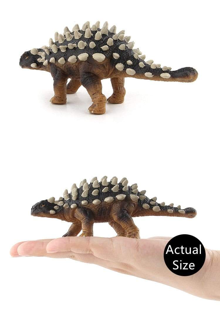 7‘’ Realistic Saichania Dinosaur Solid Action Figure Model Toy Decor