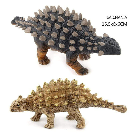7‘’ Realistic Saichania Dinosaur Solid Action Figure Model Toy Decor