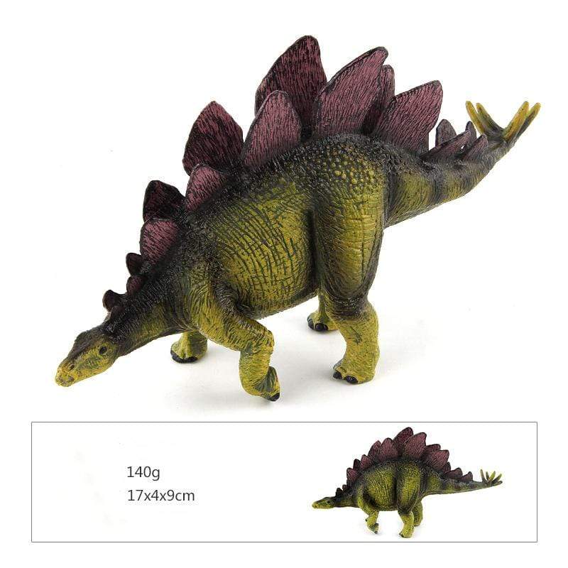 7'' Realistic Stegosaurus Dinosaur Solid Action Figure Toy Decor