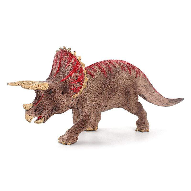 8‘’ Realistic Triceratops Dinosaur Solid Action Figure Model Toy Decor