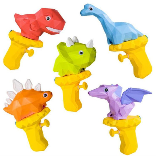 Cute Dinosaur Shape Water Squirt Gun Blaster Shooter Small Bathtub Bath Outdoor Toy