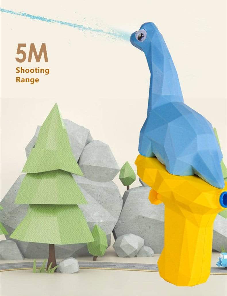 Cute Dinosaur Shape Water Squirt Gun Blaster Shooter Small Bathtub Bath Outdoor Toy