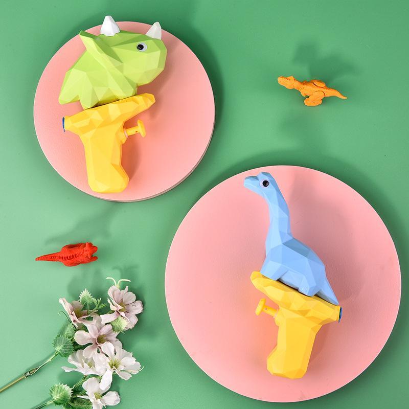 Cute Dinosaur Shape Water Squirt Gun Blaster Shooter Small Bathtub Bath Outdoor Toy