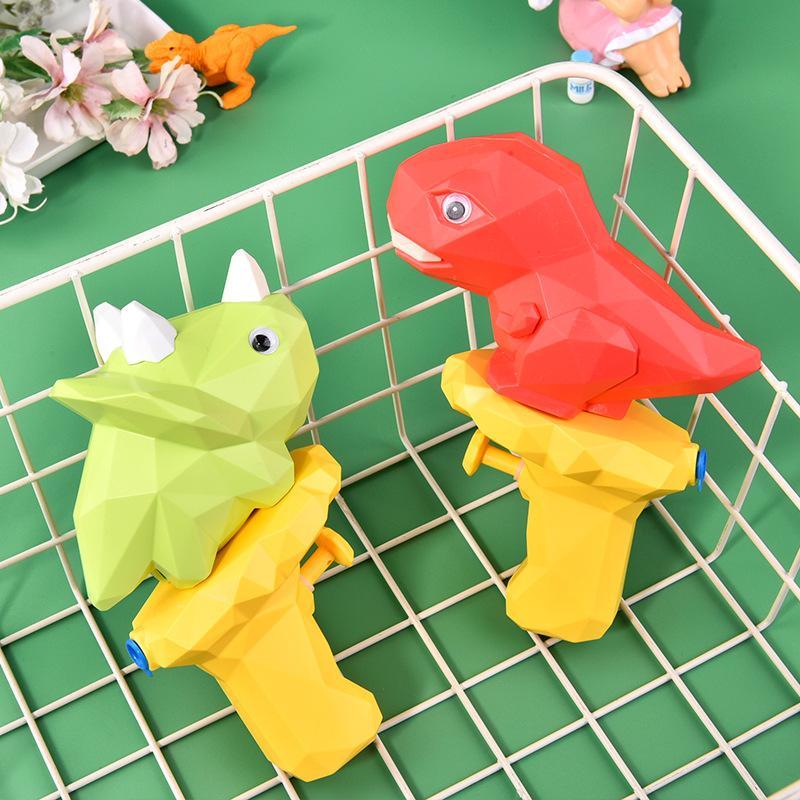 Cute Dinosaur Shape Water Squirt Gun Blaster Shooter Small Bathtub Bath Outdoor Toy