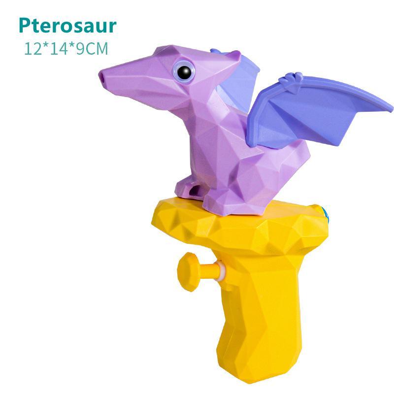 Cute Dinosaur Shape Water Squirt Gun Blaster Shooter Small Bathtub Bath Outdoor Toy