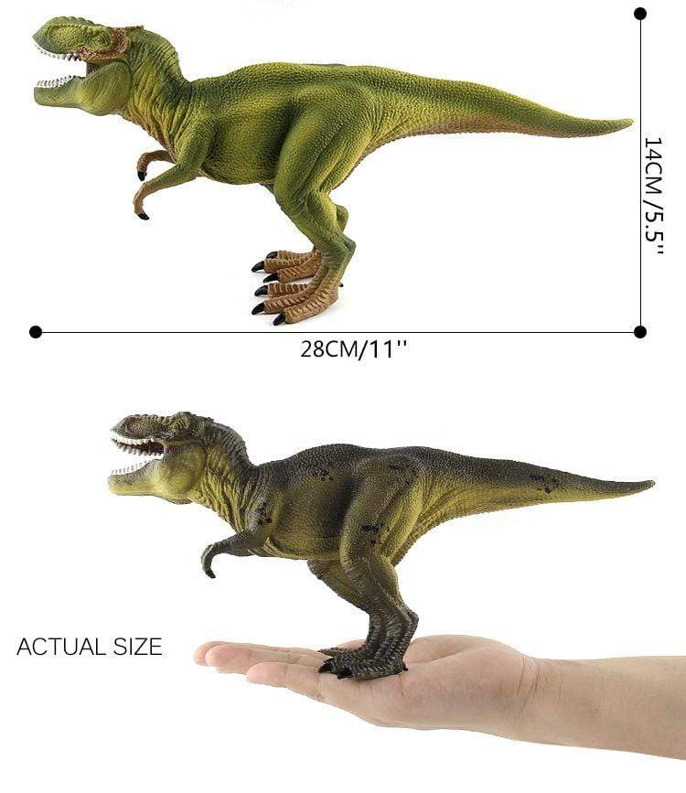11" Realistic T Rex Tyrannosaurus Rex Dinosaur Solid Action Figure Toy Decor