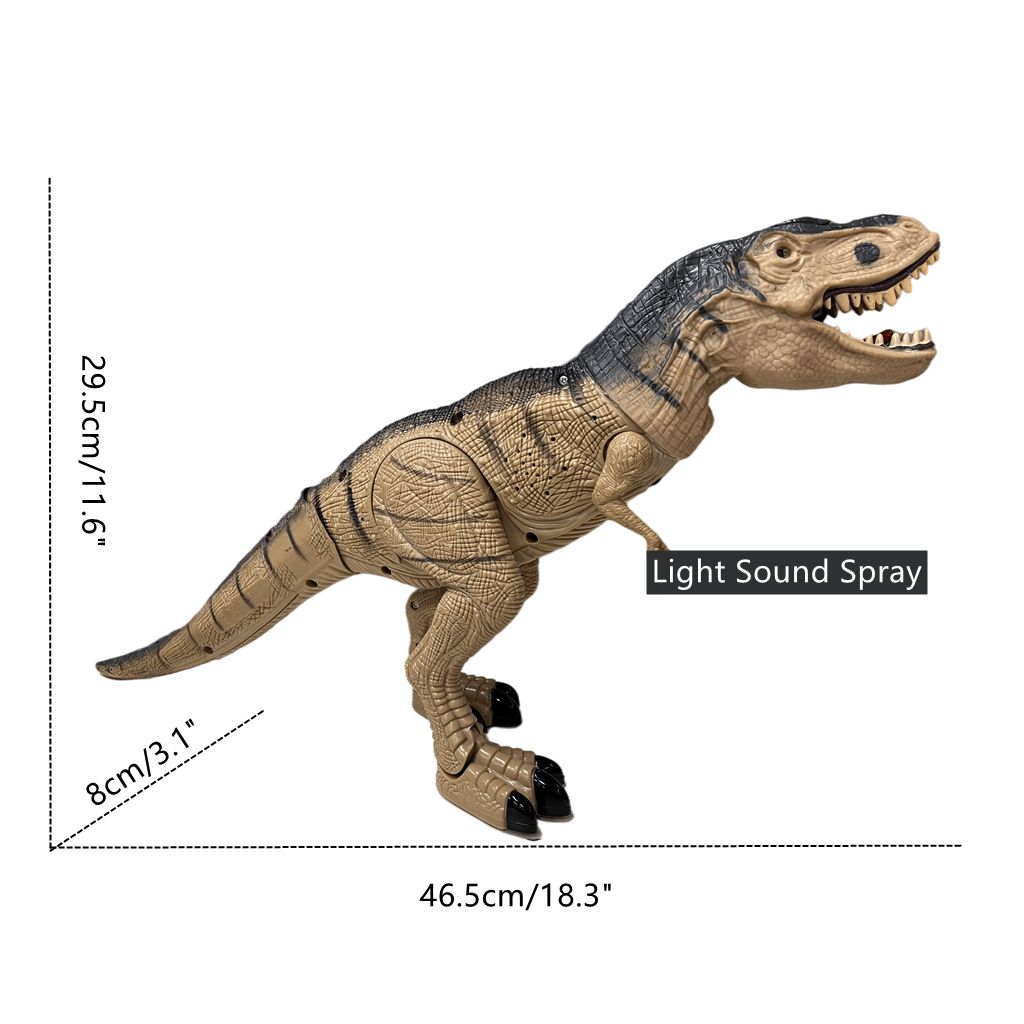 Remote Control Dinosaur T Rex Toys Realistic Walking Good Dinosaur Toys Light Sound Spray Action Figure