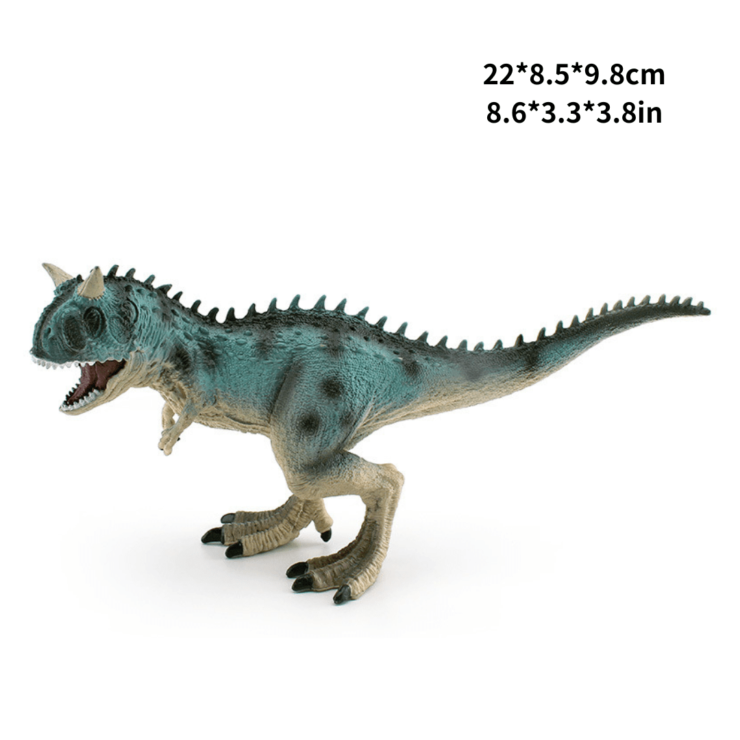 11" Realistic Carnotaurus Dinosaur Solid Action Figure Model Toy Decor