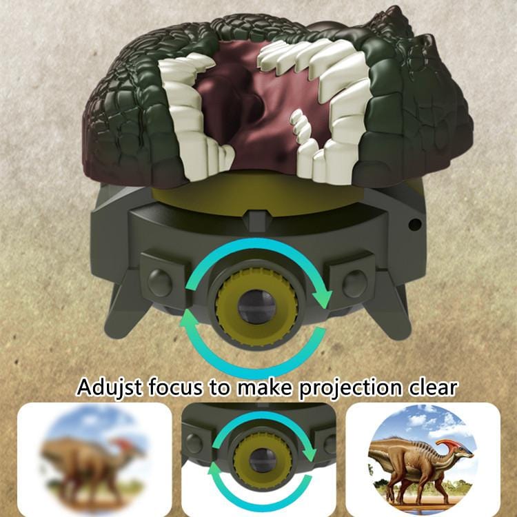Dinosaur Flip Top Watch with Slide Projector 24 Species Pattern Educational Learning Toy