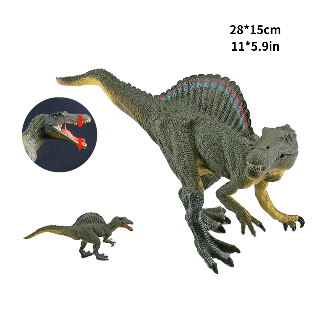 11" Realistic Spinosaurus Dinosaur Solid Action Figure Model Toy Decor